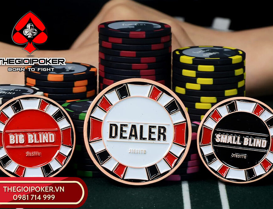 Bộ phụ kiên poker cao cấp Jiesite