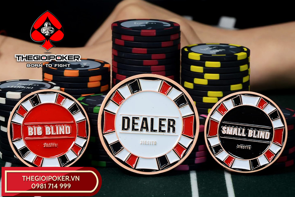 Bộ phụ kiên poker cao cấp Jiesite