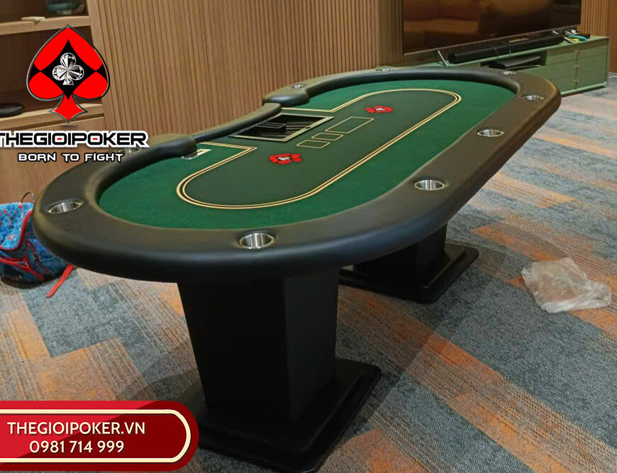Hoàn tất lắp đặt bàn poker tại thành phố Hồ Chí Minh