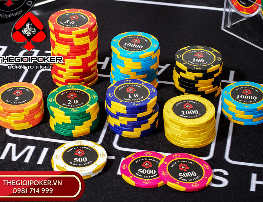 Mẹo bảo quản bộ chip poker dùng vài năm vẫn như mới