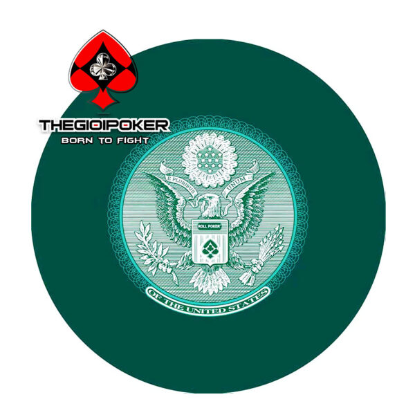 Thảm Poker Tròn Eagler kích thước 120cm phù hợp nhóm 6-8 người chơi
