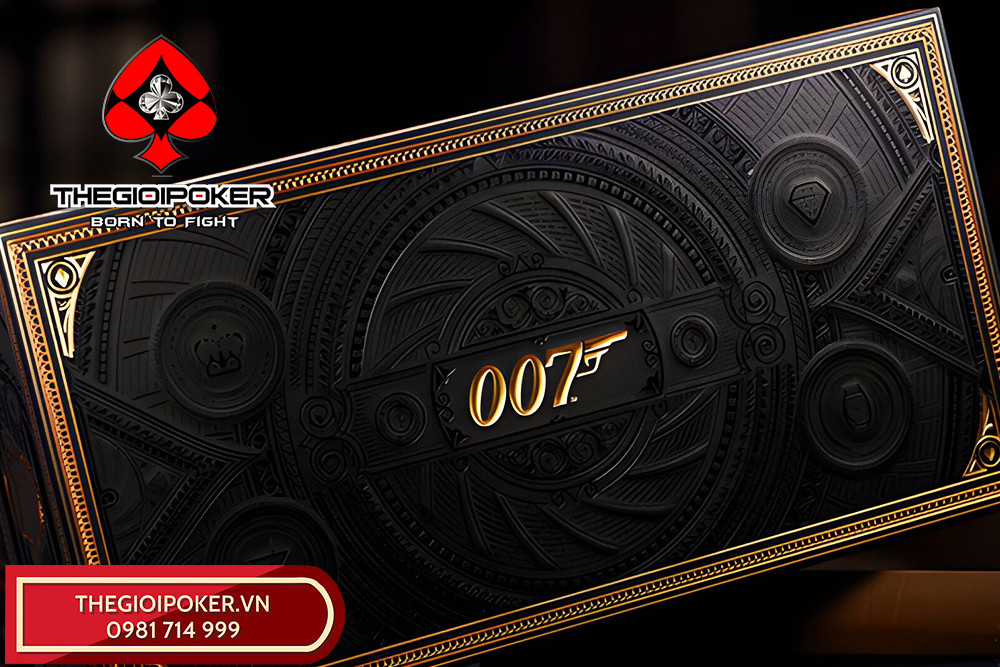 Hộp đựng Bài Poker Jamebond 007 phiên bản đặc biệt