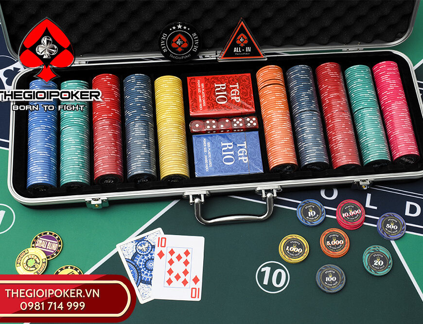 Cập nhât bảng giá bộ chip poker tháng 01 năm 2026