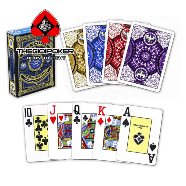 Combo 4 bộ bài poker Sky Martial