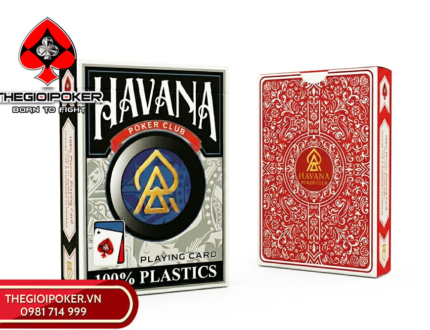 Set bài poker Havana Poker Club cao cấp