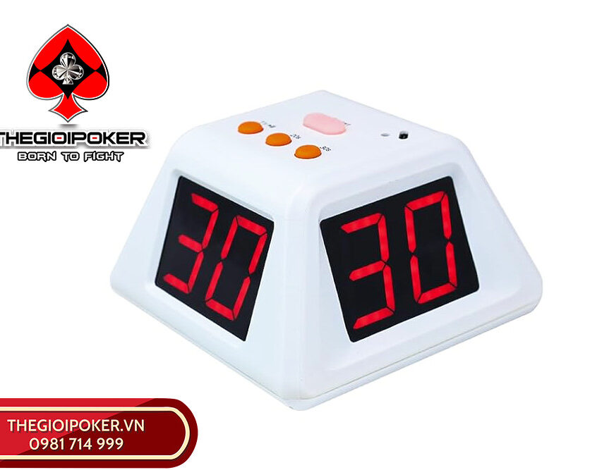 Poker shot clock đồng hồ bấm giờ dùng trong thi đấu poker tour cả Ganxin