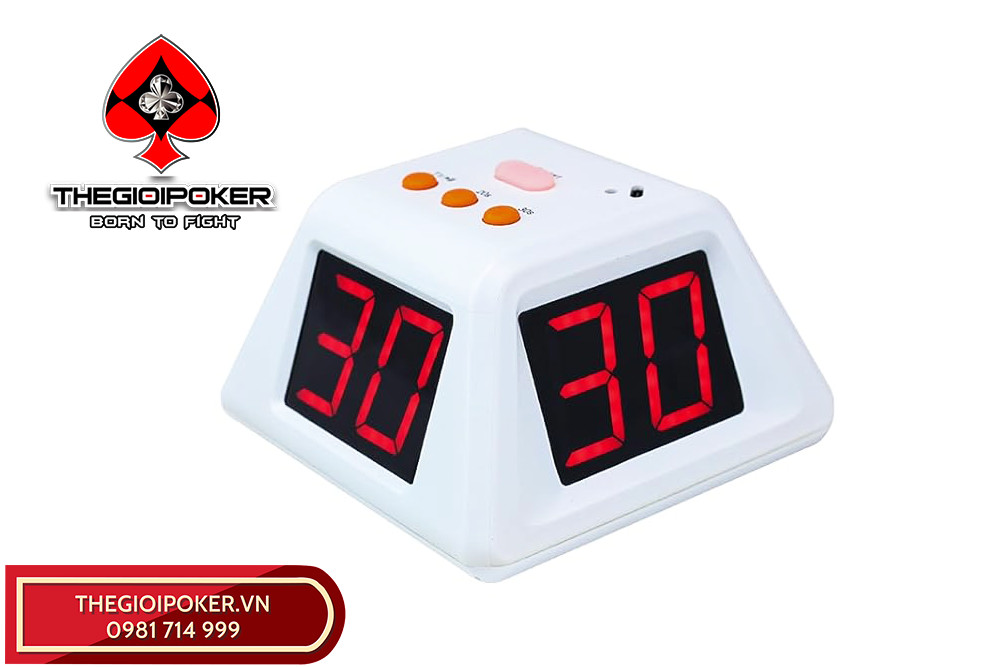 Poker shot clock đồng hồ bấm giờ dùng trong thi đấu poker tour cả Ganxin
