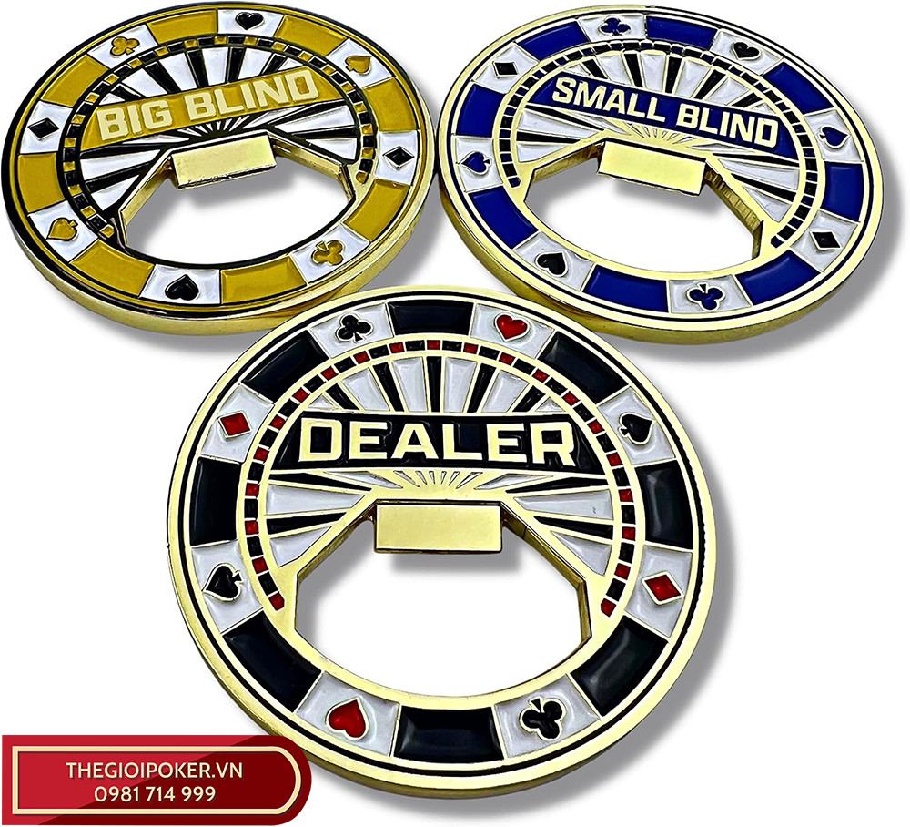 Combo 3 nút là món quà tặng tuyệt vời dành cho các tín đồ poker