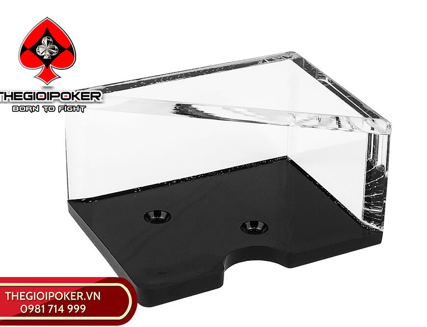 Hộp đựng bài poker được làm từ acrylic cao cấp