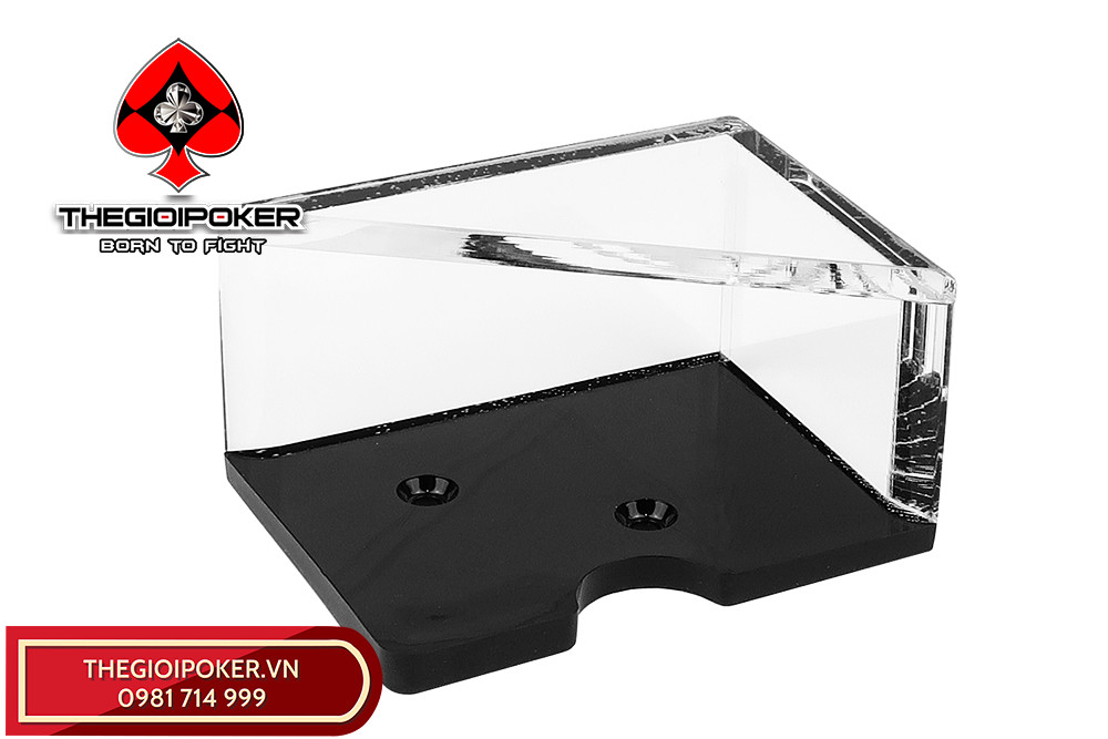 Hộp đựng bài poker được làm từ acrylic cao cấp
