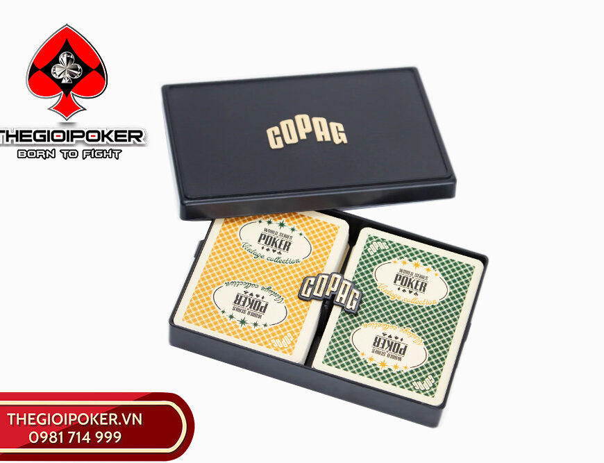 Set bài poker Copag Vintage Wsop phiên bản đặc biệt