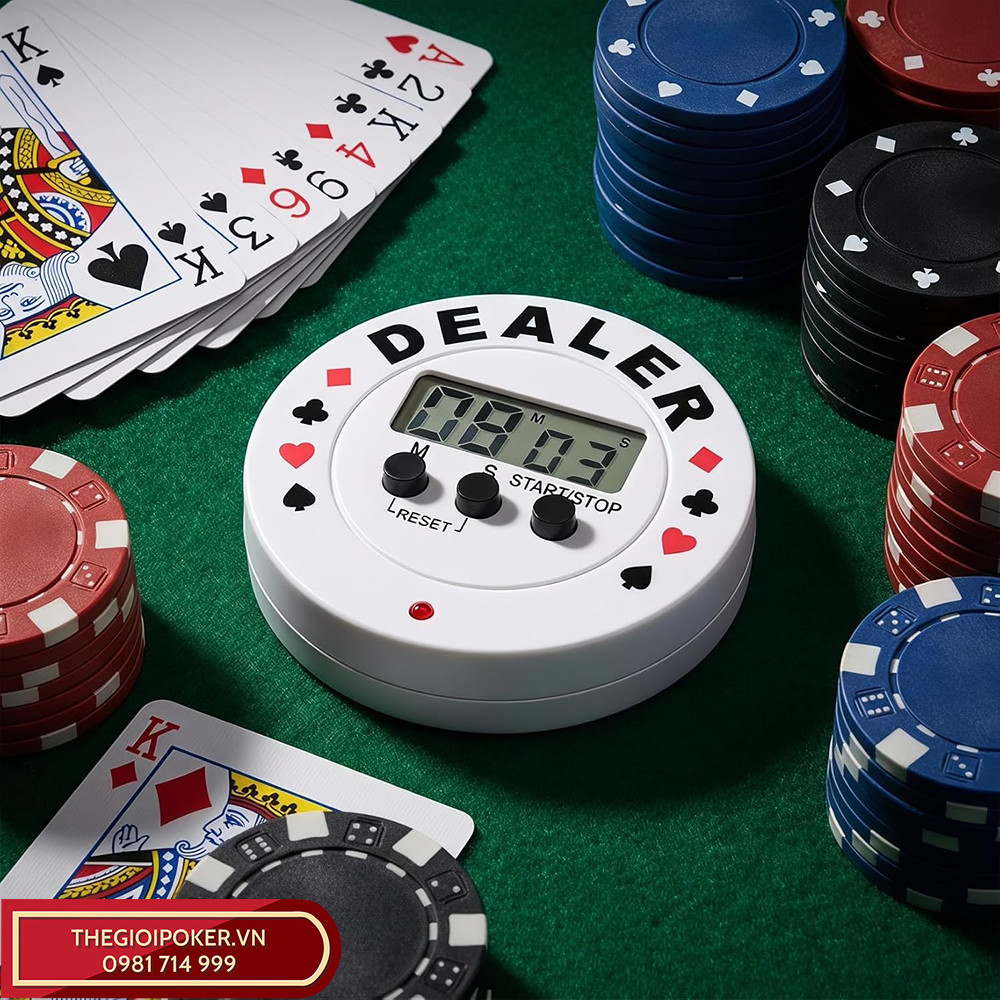 Một thiết bị không thể thiếu khi chơi poker