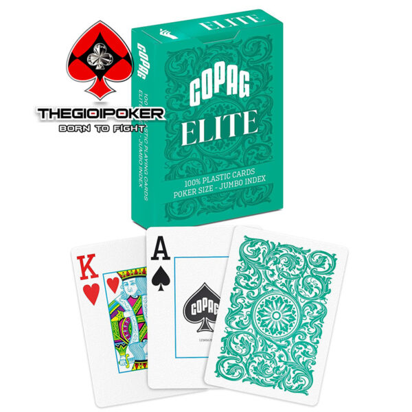 Bài Poker Copag ELITE Green chính hãng