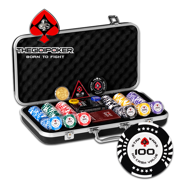 Poker chip set 300 Star War