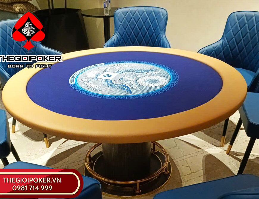 Bàn Poker Eagle kích thước lớn với đường kính 1,4m