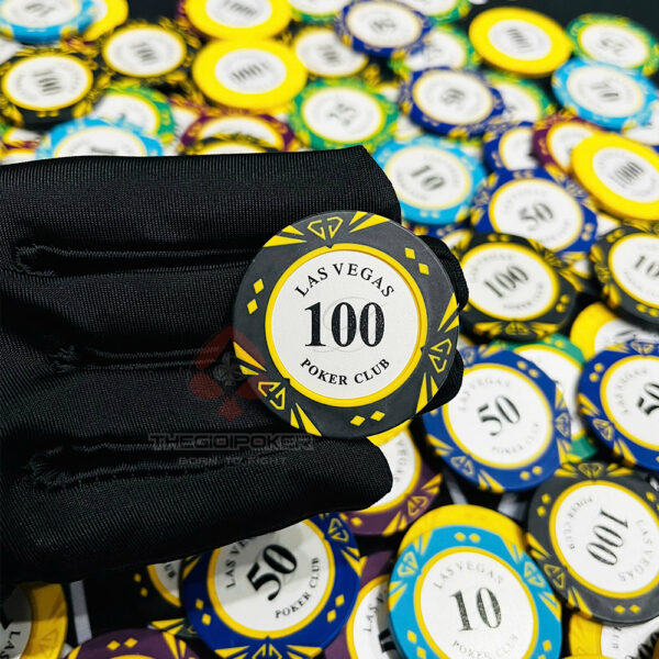 chip-poker-Lasvegas-100-clay chip-poker-Lasvegas-100-clay