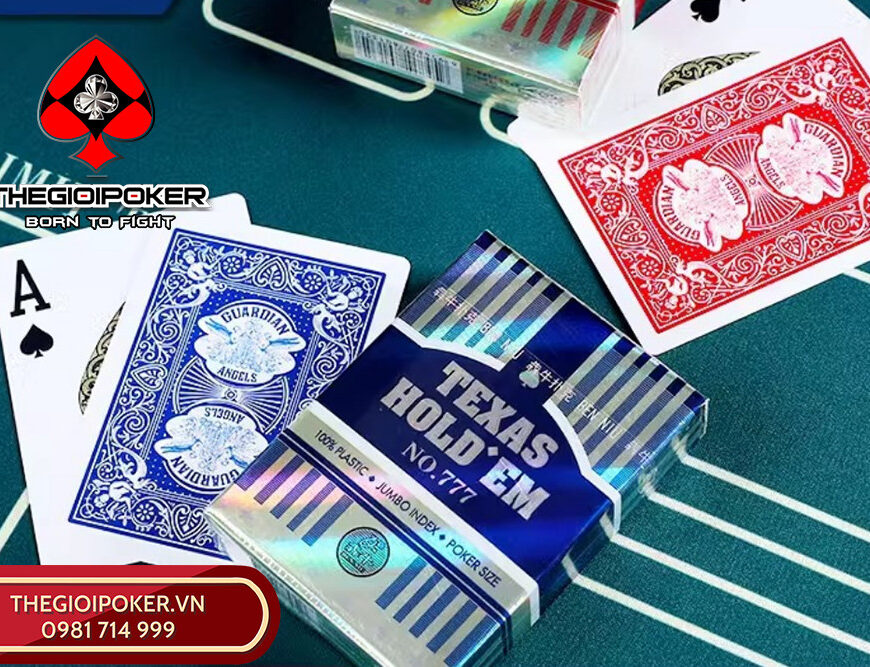 Bài Poker Texas Hold'em Ben Niu 777 Guardian Chính Hãng