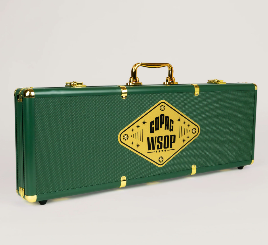 Set chip poker được đựng trong vali ABS cao cấp