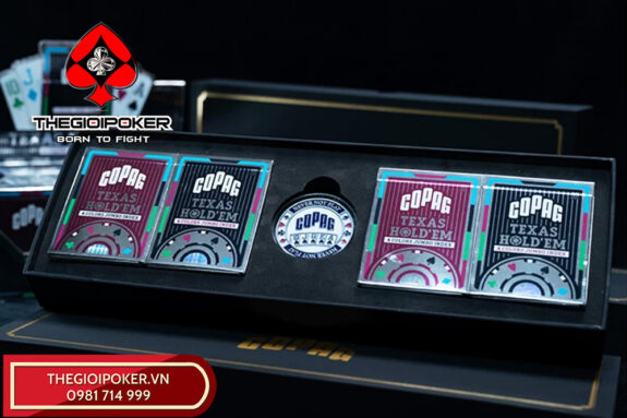 Bộ quà tặng bài poker cao cấp đến từ hãng bài poker COPAG