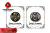 Xu dàn bài poker 2 mặt Dark Symbol
