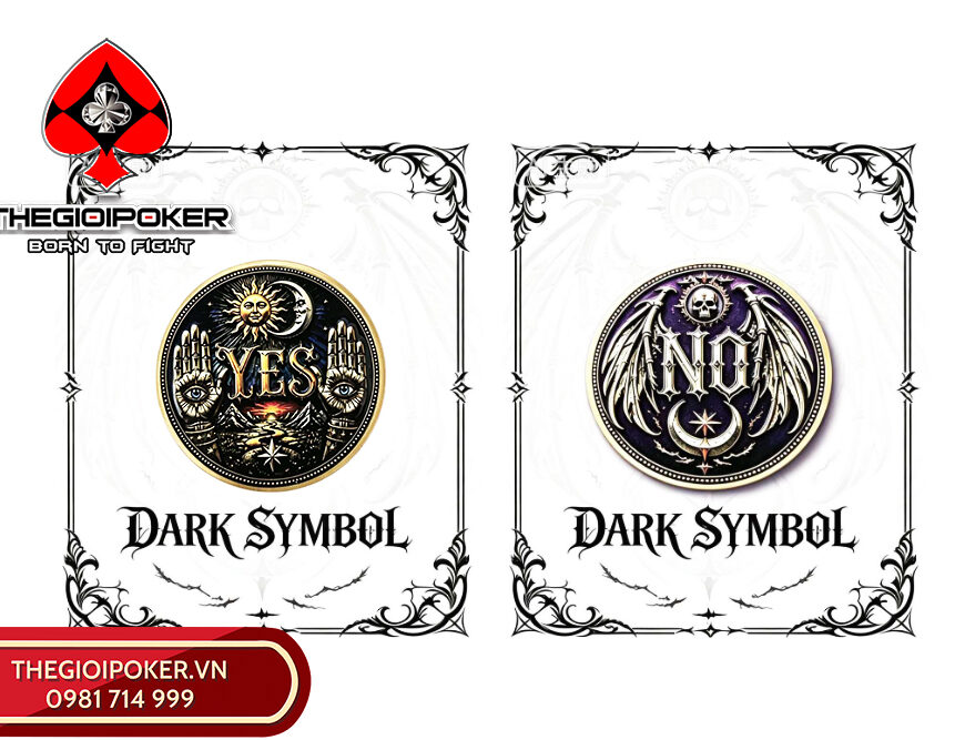 Xu dàn bài poker 2 mặt Dark Symbol